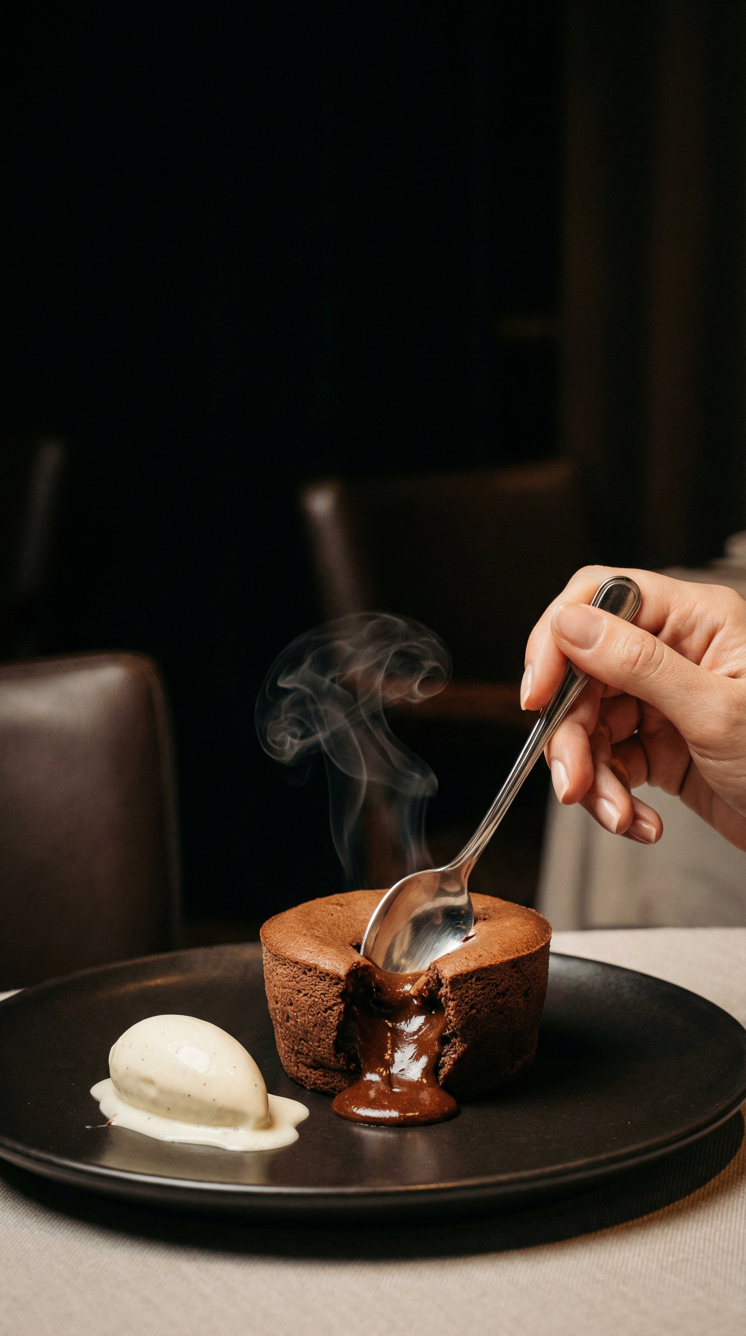 Chocolate lava cake