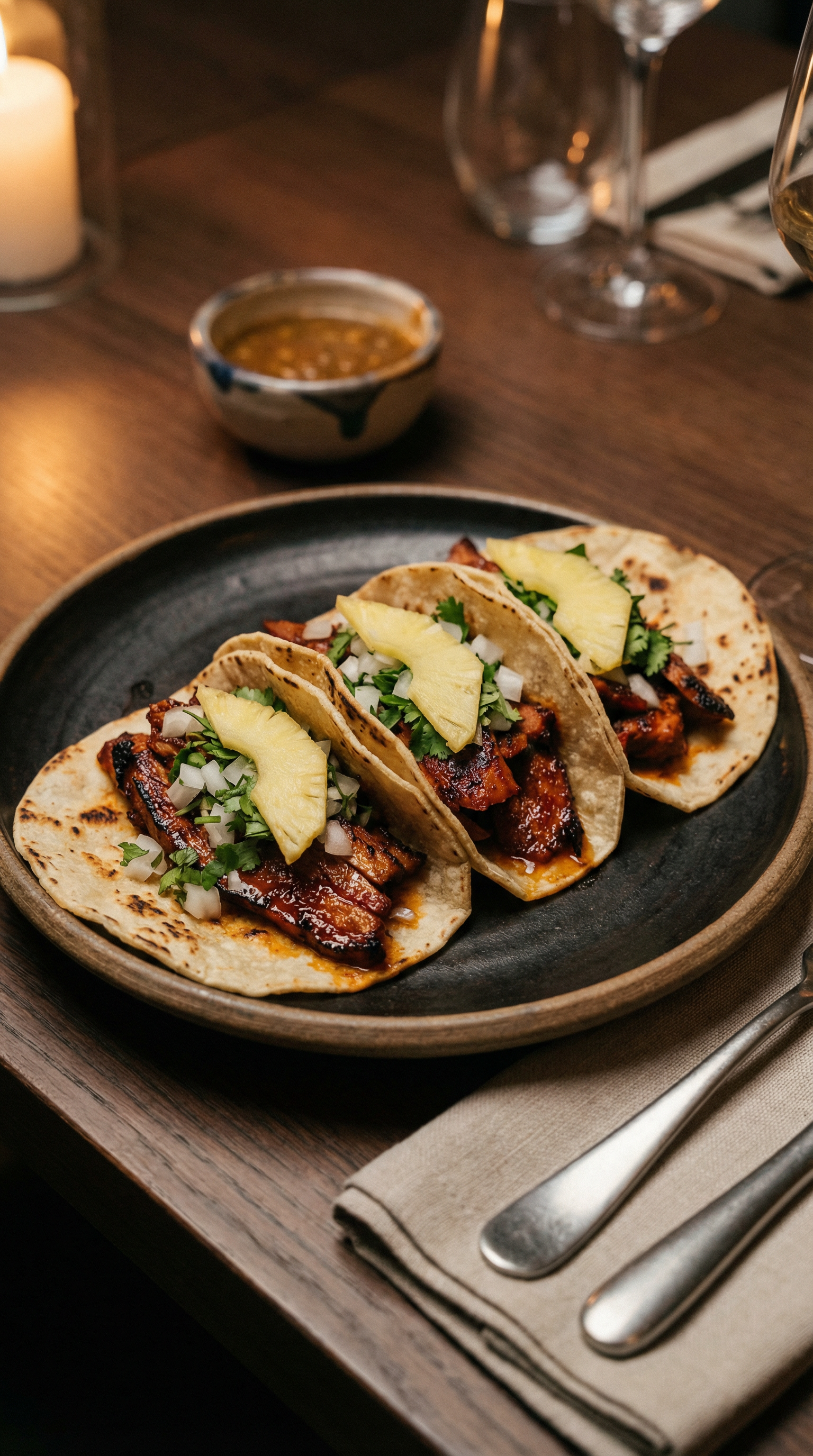 Gourmet tacos